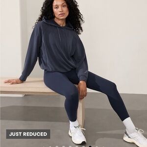 Athleta Seasoft Bubble Hem Hoodie